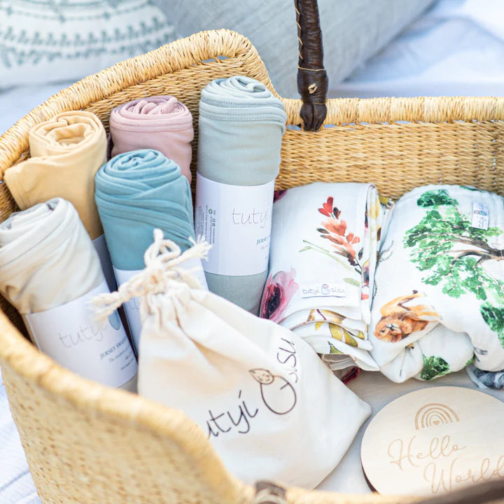 Organic Cotton Muslin Swaddle Cacti