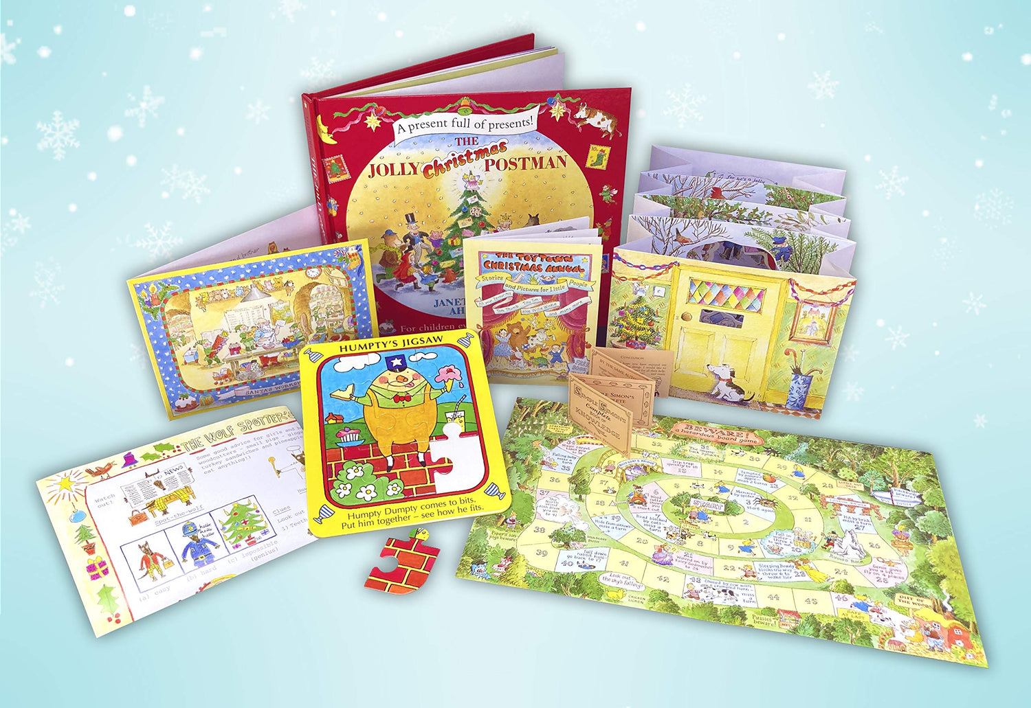 The Jolly Christmas Postman Hardcover Book