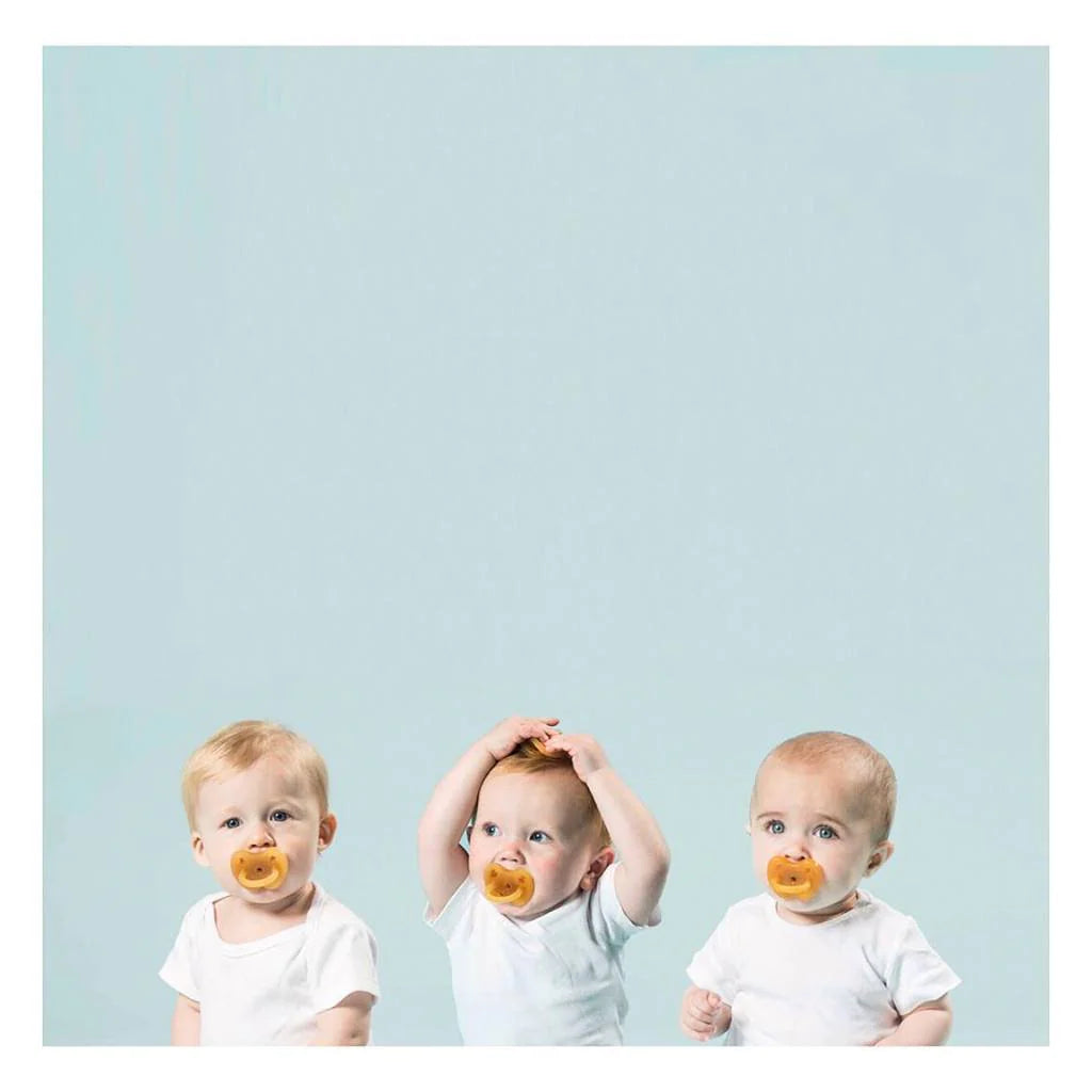 Baby Natural Rubber Anatomical Pacifier - Star and Moon