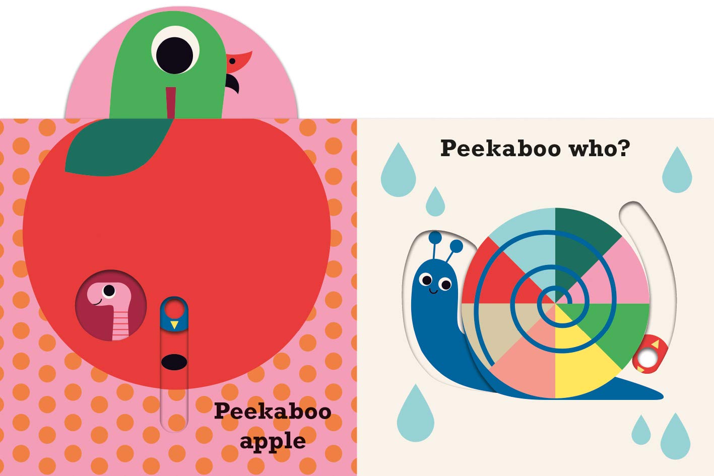 Peekaboo Apple Board Book