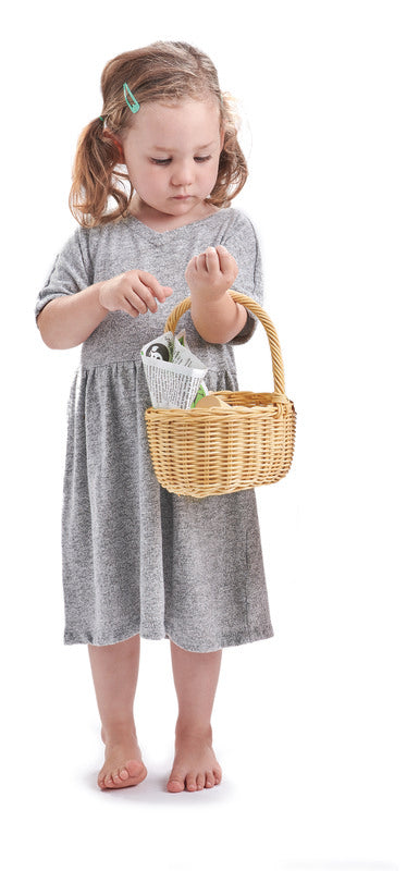 Wicker Shopping Basket Set - 3+