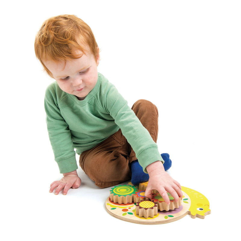 Snail Whirls Wooden Puzzle - 18m+