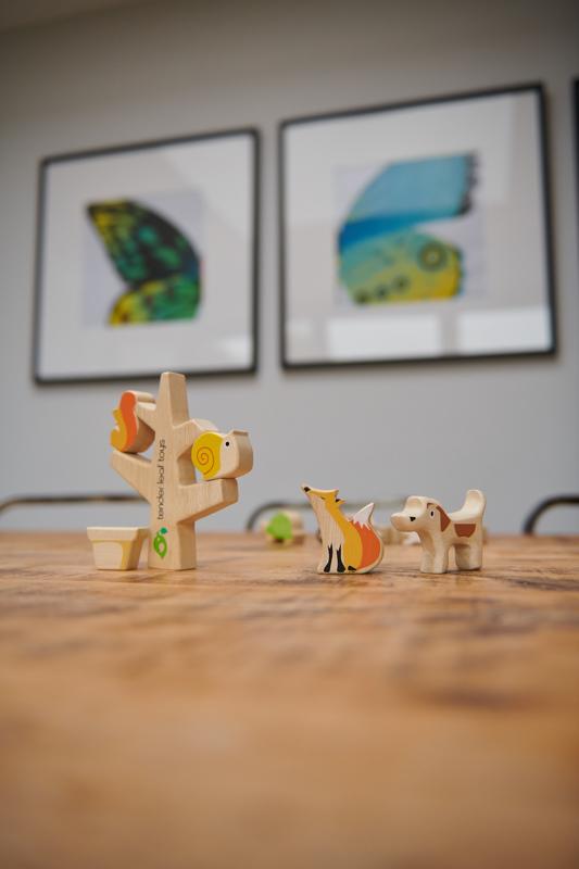 Stacking Wooden Garden Animal Friends - 12 pcs - 18m+