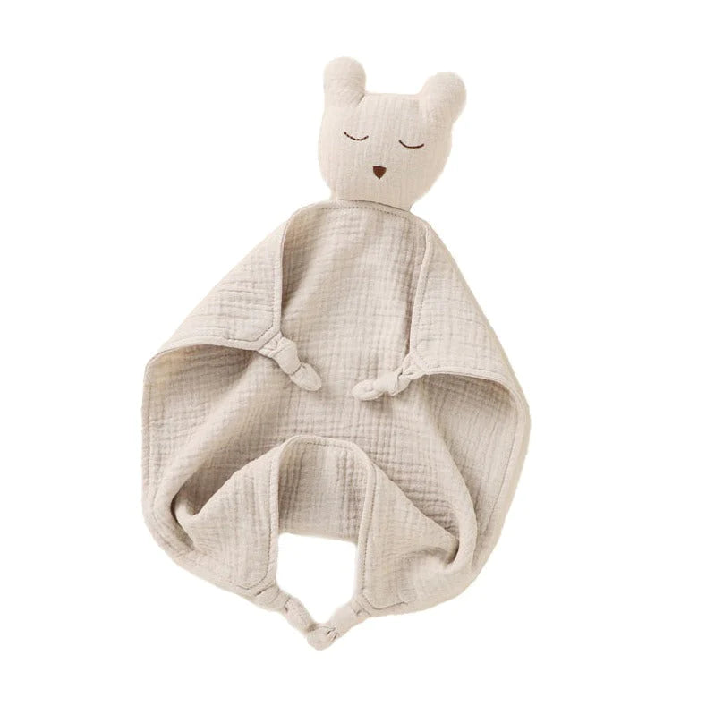 Organic Ben Bear Baby Comforter Fog