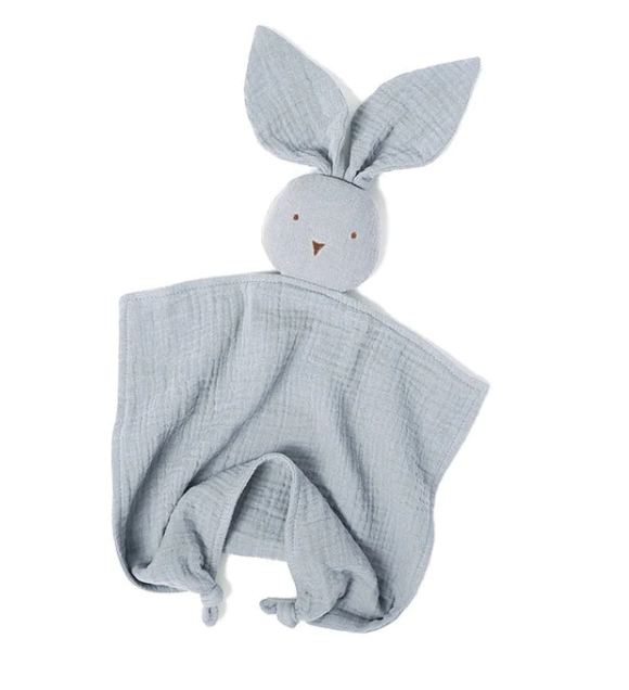Organic Blake Bunny Baby Comforter Sky