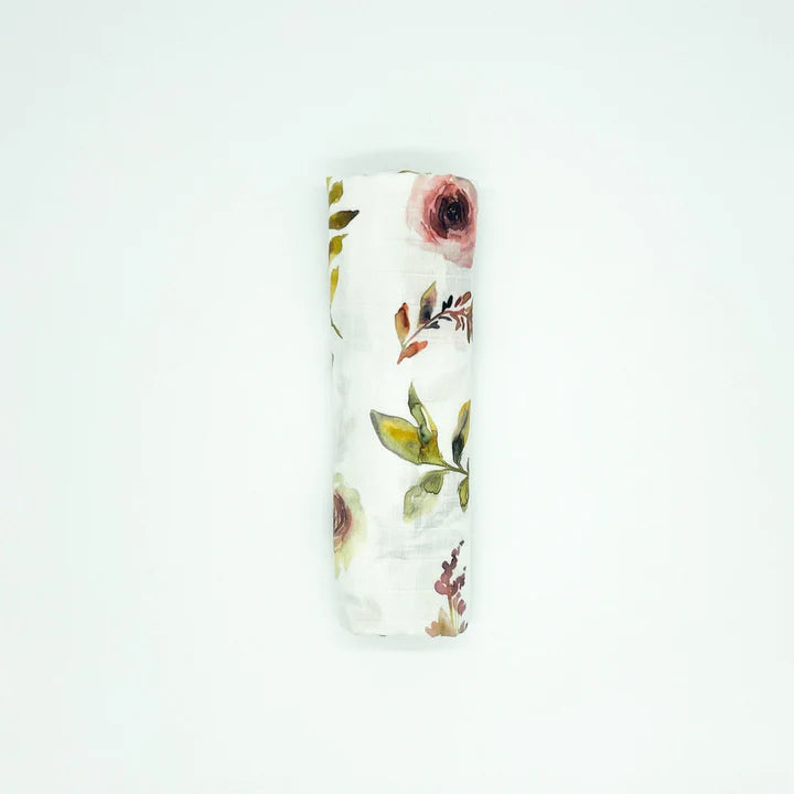 Organic Cotton Muslin Swaddle Secret Garden