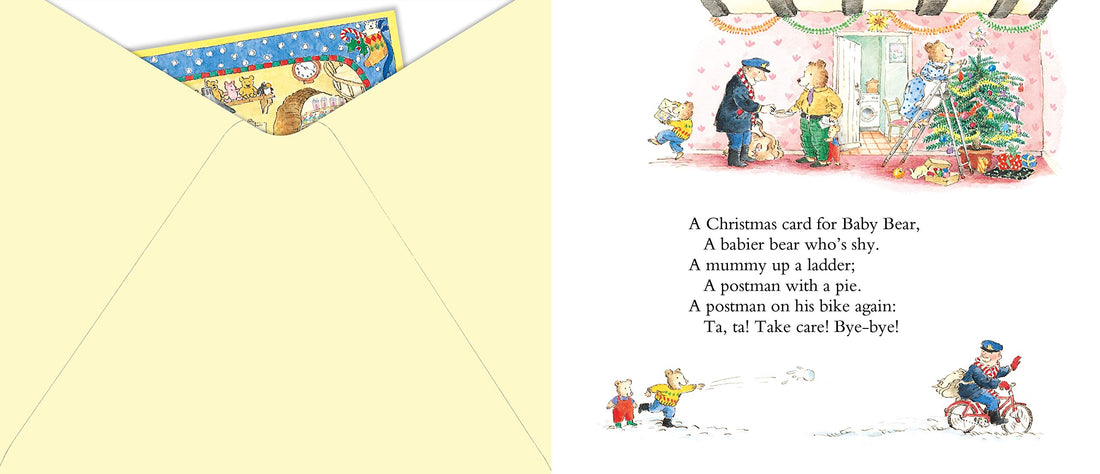 The Jolly Christmas Postman Hardcover Book