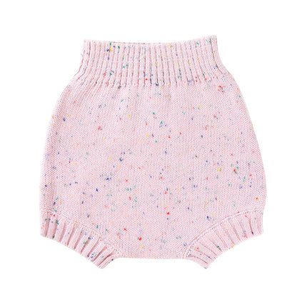Cotton Shorties - Fairy Floss Speckle Knit