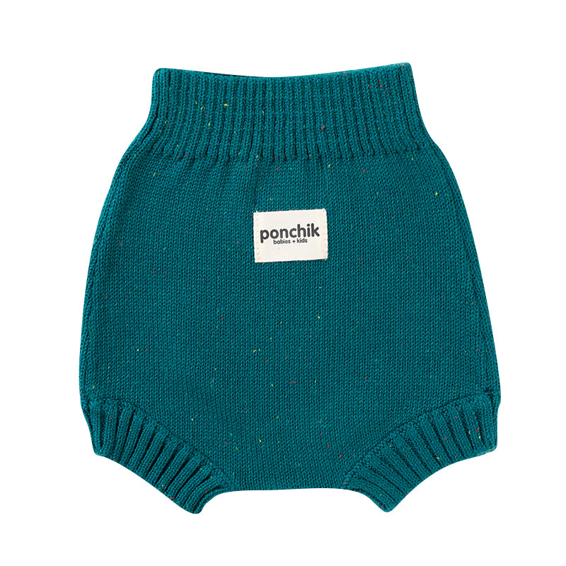 Cotton Shorties - Peacock Speckle Knit