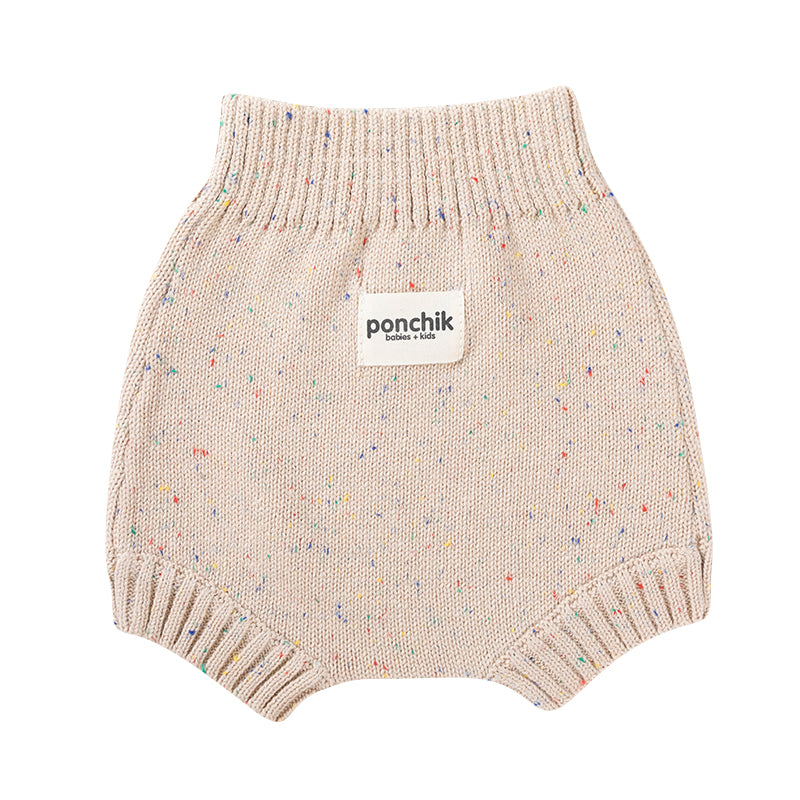 Cotton Shorties - Wheat Speckle Knit