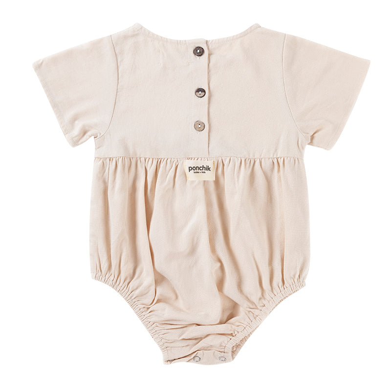 Baby linen romper sales australia