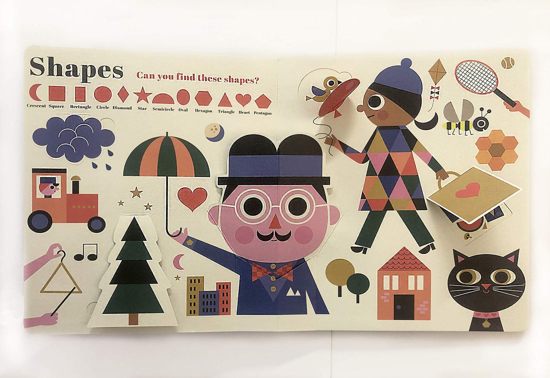 Numbers, Colours, Opposites, Shapes and Me!: A Pop-Up Book