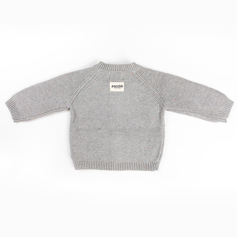 Baby boy grey hot sale knitted cardigan