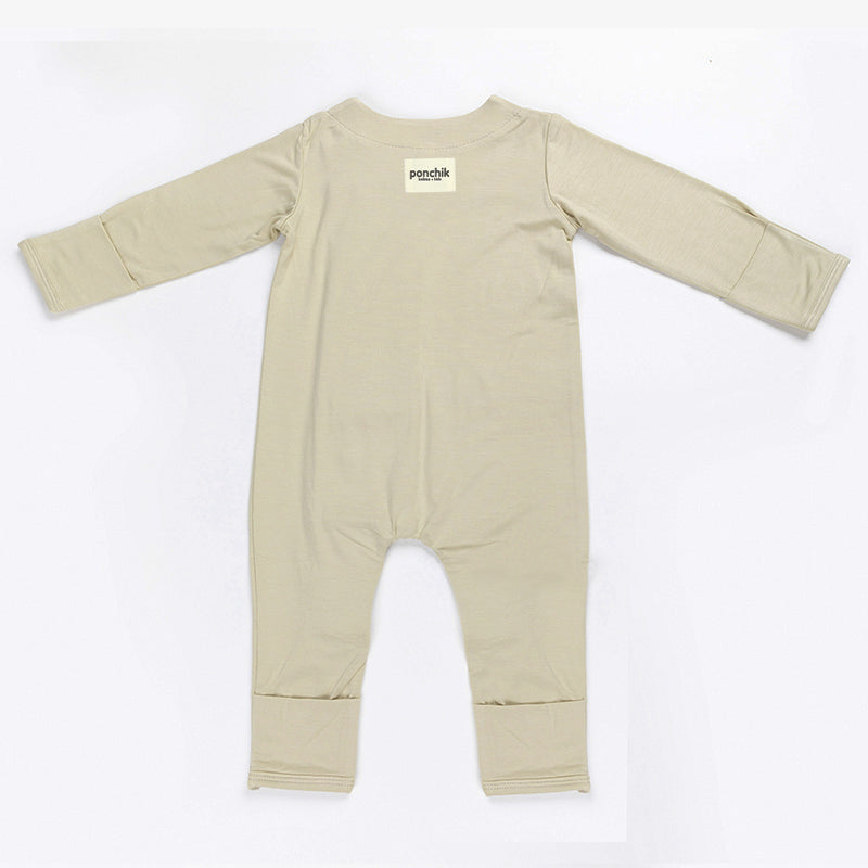 Ponchik Babies + Kids - Magnetic Bamboo Suit - Pistachio