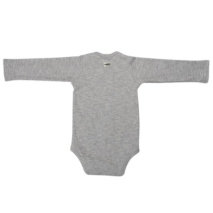Ponchik Babies + Kids - Cotton Bodysuit - Koala Rib