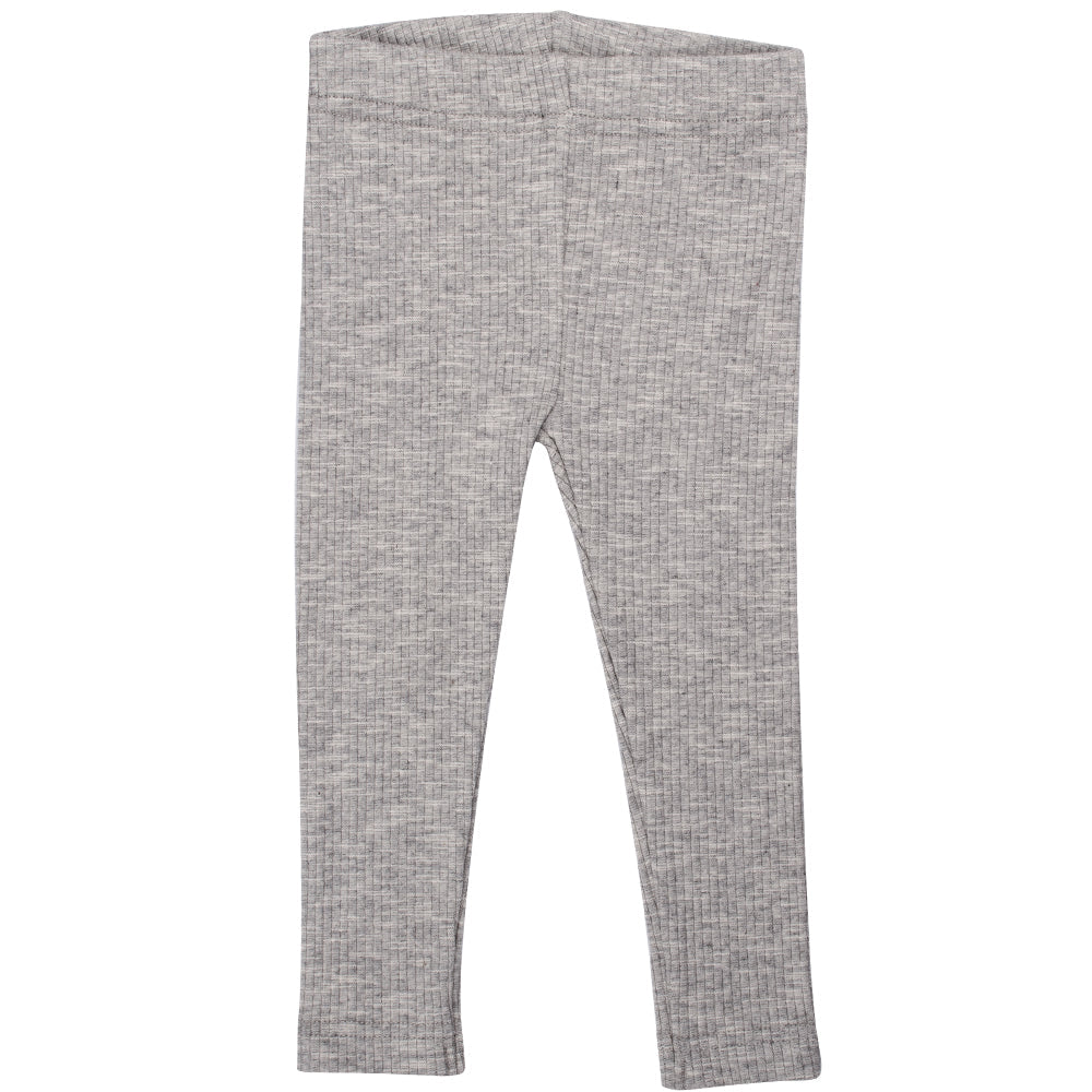 Ponchik Babies + Kids - Cotton Leggings - Koala Rib