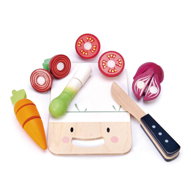 Mini Chef Chopping Board with Vegetables - 3+