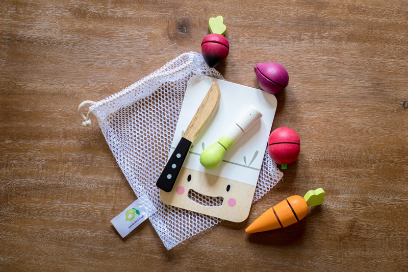 Mini Chef Chopping Board with Vegetables - 3+