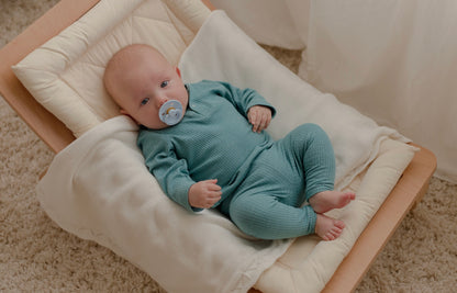 Ponchik Babies + Kids - Cotton Leggings - Jewel Rib