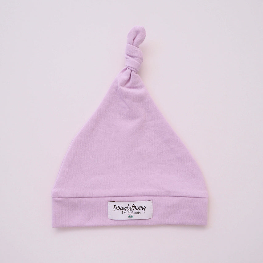 Lilac | Organic Knotted Beanie