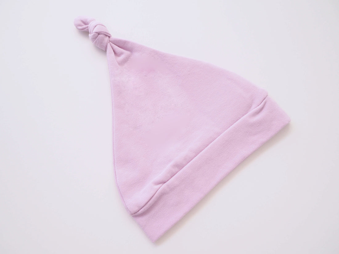 Lilac | Organic Knotted Beanie